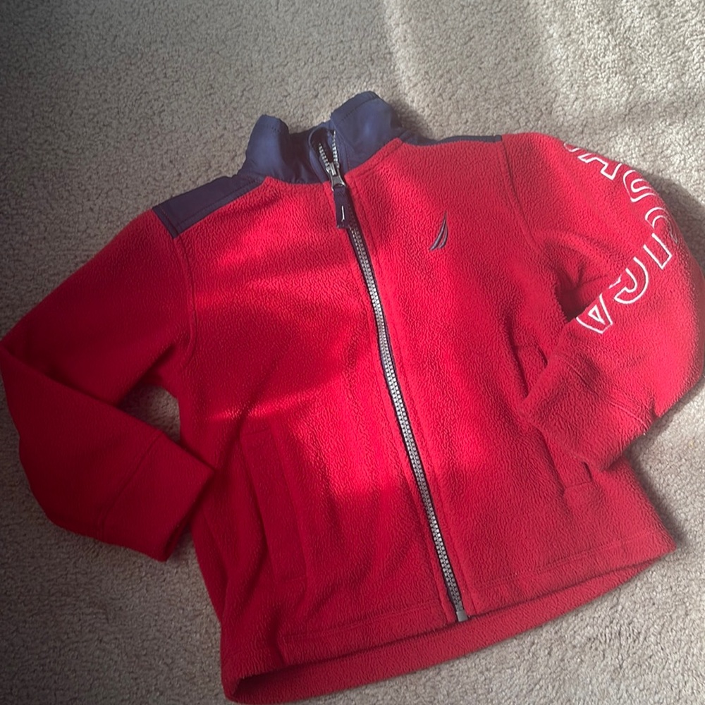 Toddler boy nautical fleece